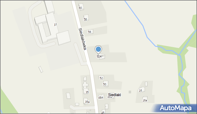 Gilowice, Siedlakówka, 52A, mapa Gilowice