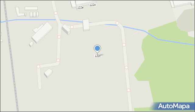 Gliwice, Sikorskiego Władysława, gen., 122c, mapa Gliwic