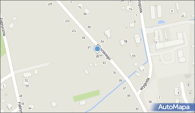 Głogów Małopolski, Sikorskiego Władysława, gen., 95, mapa Głogów Małopolski