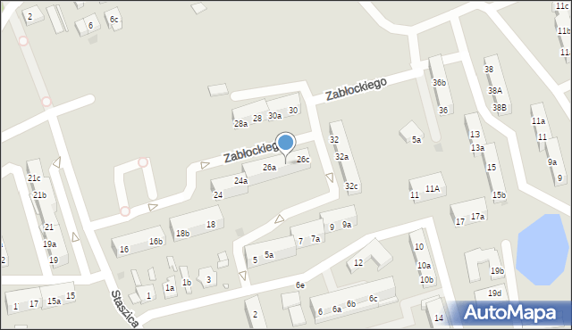 Gniezno, Sikorskiego Władysława, gen., 26b, mapa Gniezna