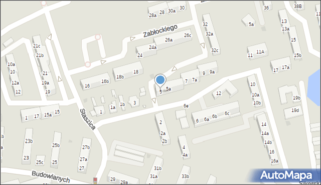Gniezno, Sikorskiego Władysława, gen., 5, mapa Gniezna