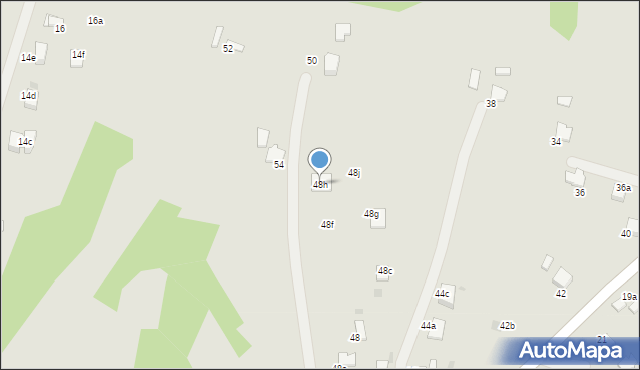 Gorlice, Sikorskiego Władysława, gen., 48h, mapa Gorlic