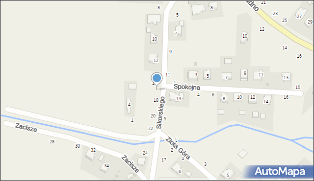 Ilkowice, Sikorskiego Władysława, gen., 16, mapa Ilkowice