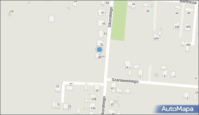 Imielin, Sikorskiego Władysława, gen., 49, mapa Imielin