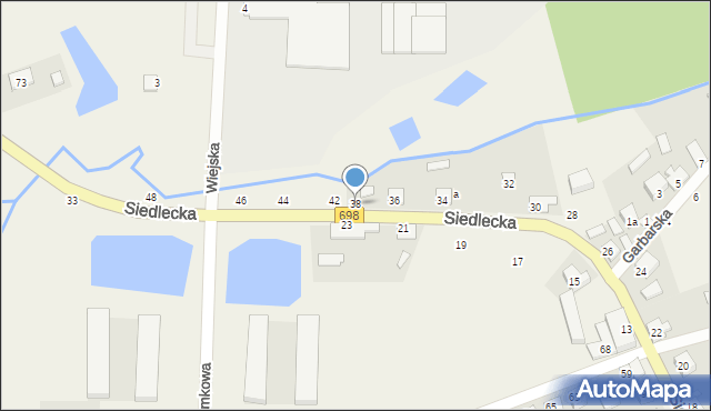 Janów Podlaski, Siedlecka, 38, mapa Janów Podlaski