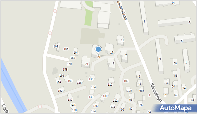 Jasło, Sikorskiego Władysława, gen., 19, mapa Jasła