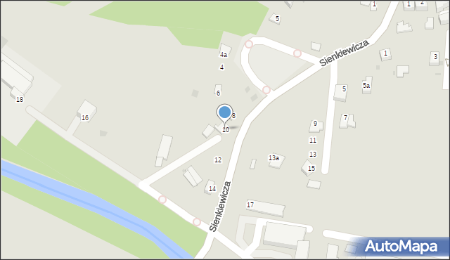 Jedlicze, Sienkiewicza Henryka, 10, mapa Jedlicze