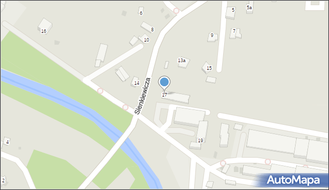 Jedlicze, Sienkiewicza Henryka, 17, mapa Jedlicze