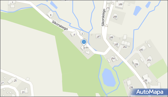 Jugów, Sikorskiego Władysława, gen., 2, mapa Jugów