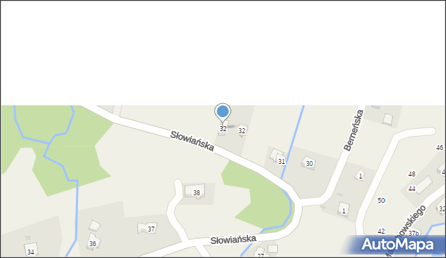 Jugów, Sikorskiego Władysława, gen., 32, mapa Jugów