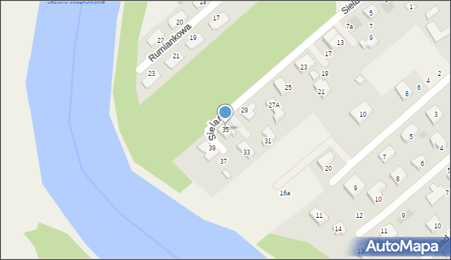 Juszkowo, Sielanka, 35, mapa Juszkowo