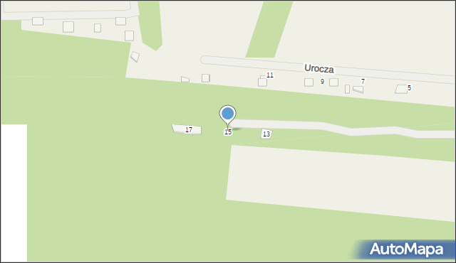 Kamieńczyk, Sielankowa, 15, mapa Kamieńczyk