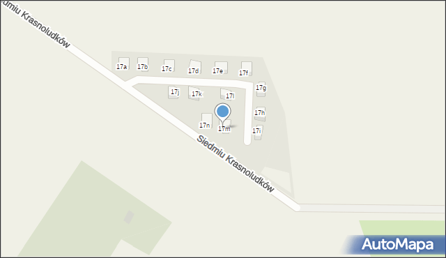 Kamieniec Wrocławski, Siedmiu Krasnoludków, 17m, mapa Kamieniec Wrocławski