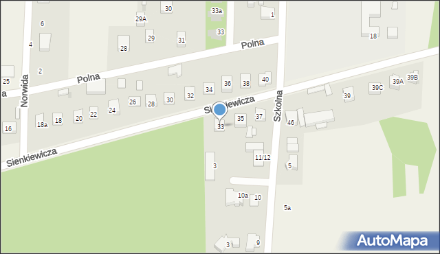 Kazimierz, Sienkiewicza Henryka, 33, mapa Kazimierz