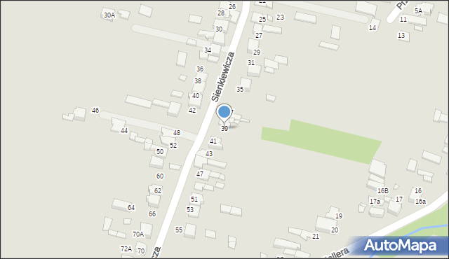 Kłobuck, Sienkiewicza Henryka, 39, mapa Kłobuck