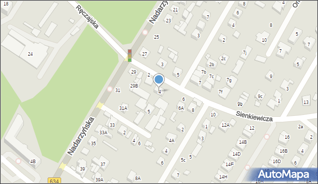 Kobyłka, Sienkiewicza Henryka, 4, mapa Kobyłka