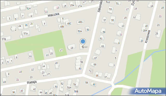 Kobyłka, Sikorskiego Władysława, gen., 54, mapa Kobyłka
