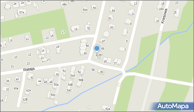 Kobyłka, Sikorskiego Władysława, gen., 71, mapa Kobyłka