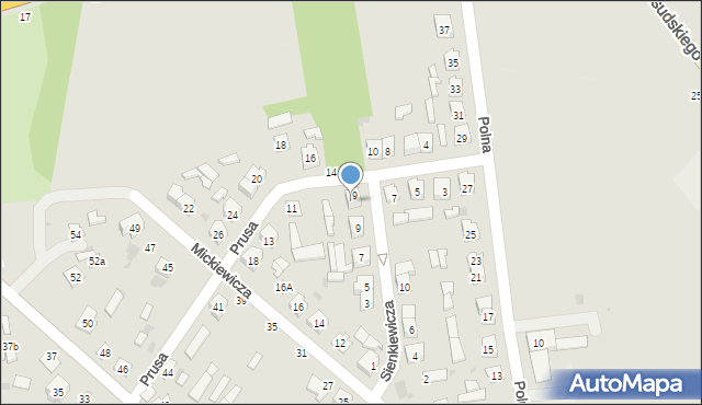 Kock, Sienkiewicza Henryka, 11, mapa Kock