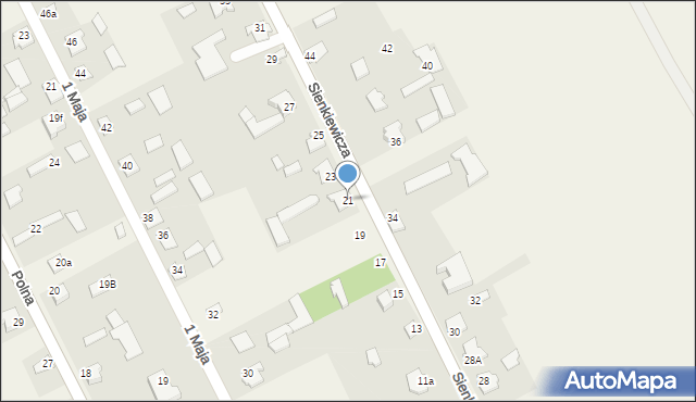 Krasnopol, Sienkiewicza Henryka, 21, mapa Krasnopol