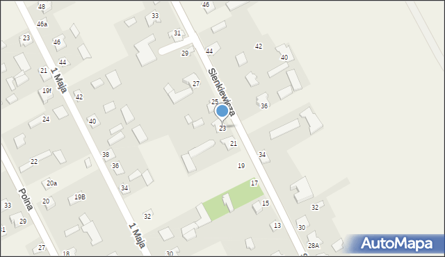 Krasnopol, Sienkiewicza Henryka, 23, mapa Krasnopol