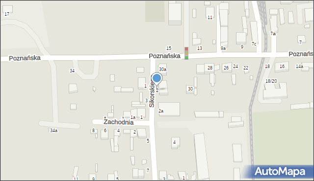 Krośniewice, Sikorskiego Władysława, gen., 2, mapa Krośniewice