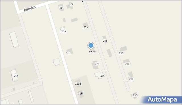 Kulice, Sieciechowo, 27c, mapa Kulice