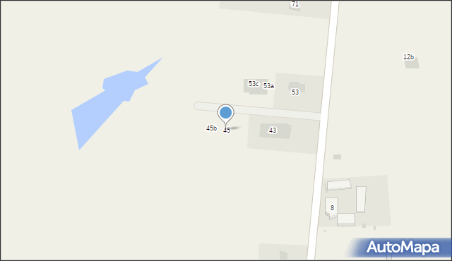 Kulice, Sieciechowo, 45, mapa Kulice