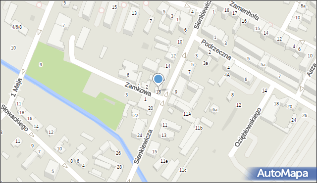 Kutno, Sienkiewicza Henryka, 18, mapa Kutno