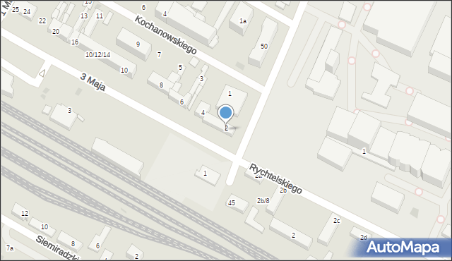 Kutno, Sienkiewicza Henryka, 54, mapa Kutno