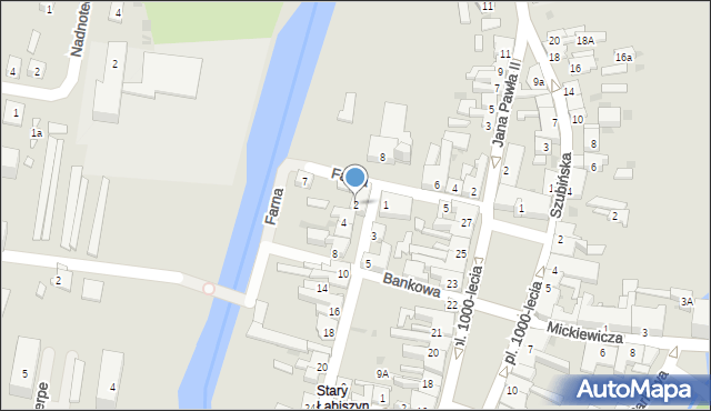 Łabiszyn, Sienkiewicza Henryka, 2, mapa Łabiszyn