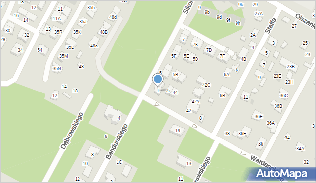 Legionowo, Sikorskiego Władysława, gen., 1, mapa Legionowo