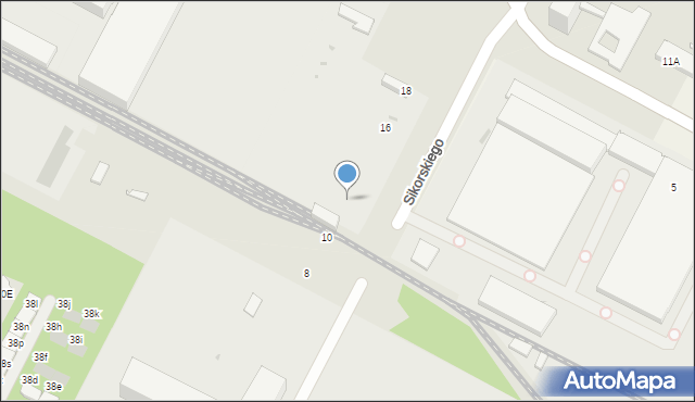 Legionowo, Sikorskiego Władysława, gen., 12, mapa Legionowo