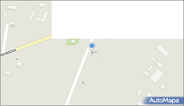 Lututów, Sieradzka, 18, mapa Lututów