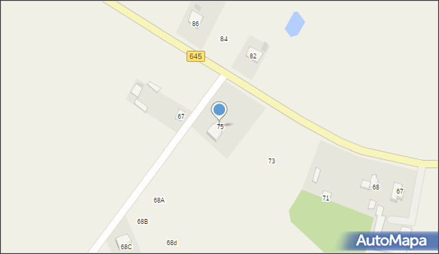 Łyse, Sienkiewicza Henryka, 75, mapa Łyse