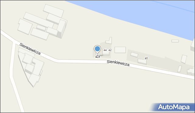 Malczyce, Sienkiewicza Henryka, 42a, mapa Malczyce