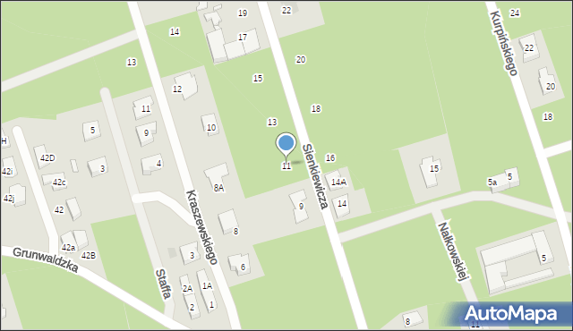 Marki, Sienkiewicza Henryka, 11, mapa Marki