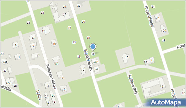 Marki, Sienkiewicza Henryka, 16, mapa Marki