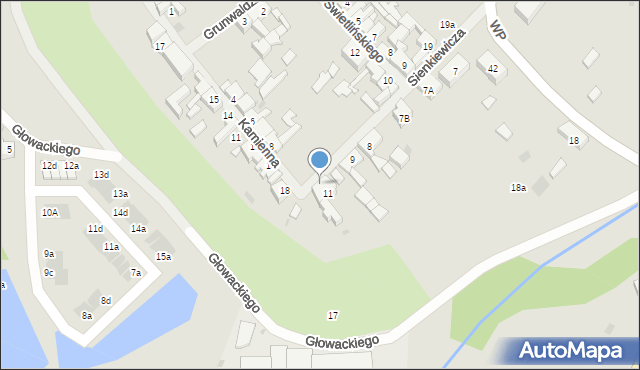 Maszewo, Sienkiewicza Henryka, 15, mapa Maszewo