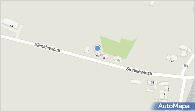 Miechów, Sienkiewicza Henryka, 50, mapa Miechów