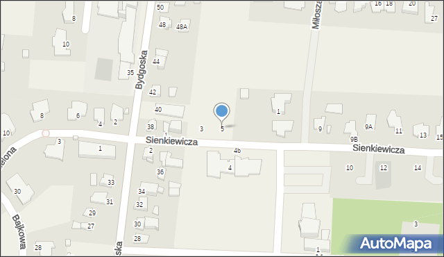Niemcz, Sienkiewicza Henryka, 5, mapa Niemcz