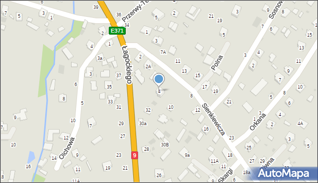 Nowa Dęba, Sienkiewicza Henryka, 4, mapa Nowa Dęba