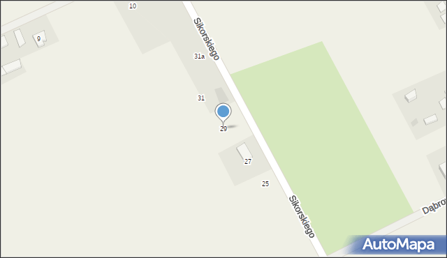 Nowa Wieś Ełcka, Sikorskiego Władysława, gen., 29, mapa Nowa Wieś Ełcka