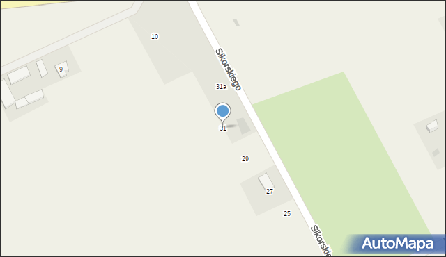 Nowa Wieś Ełcka, Sikorskiego Władysława, gen., 31, mapa Nowa Wieś Ełcka