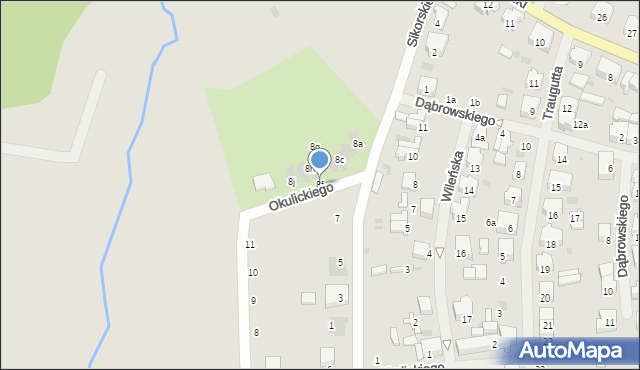 Nowogard, Sikorskiego Władysława, gen., 8f, mapa Nowogard