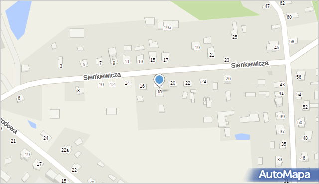 Orla, Sienkiewicza Henryka, 18, mapa Orla