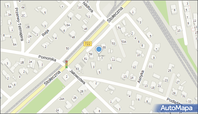 Piaseczno, Sienkiewicza Henryka, 57, mapa Piaseczno