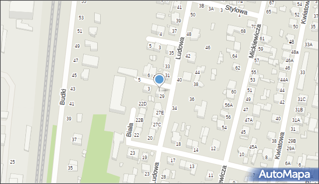 Piotrków Trybunalski, Siewna, 1, mapa Piotrków Trybunalski