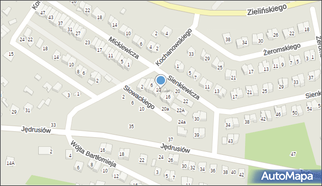 Połaniec, Sienkiewicza Henryka, 12, mapa Połaniec