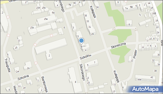 Police, Sikorskiego Władysława, gen., 9, mapa Police
